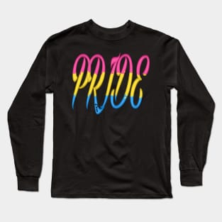 Pan Pride Pansexual TShirt and Gifts Long Sleeve T-Shirt